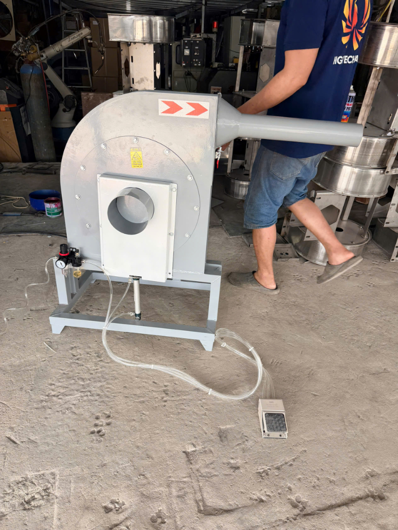 Ứng dụng thực tế của máy thổi gối TGATP-2200