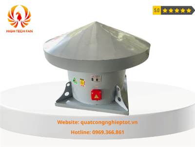Quạt thông gió mái D800 28.000m3/h 370pa