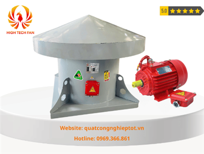 Quạt hút mái chịu nhiệt 500 1.1kw(1,5hp)