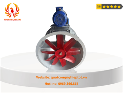 Quạt hướng trục 800 gián tiếp 16.000m3/h 250pa