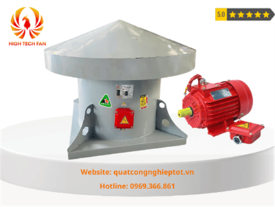 Quạt hút mái chịu nhiệt 500 1.1kw(1,5hp)